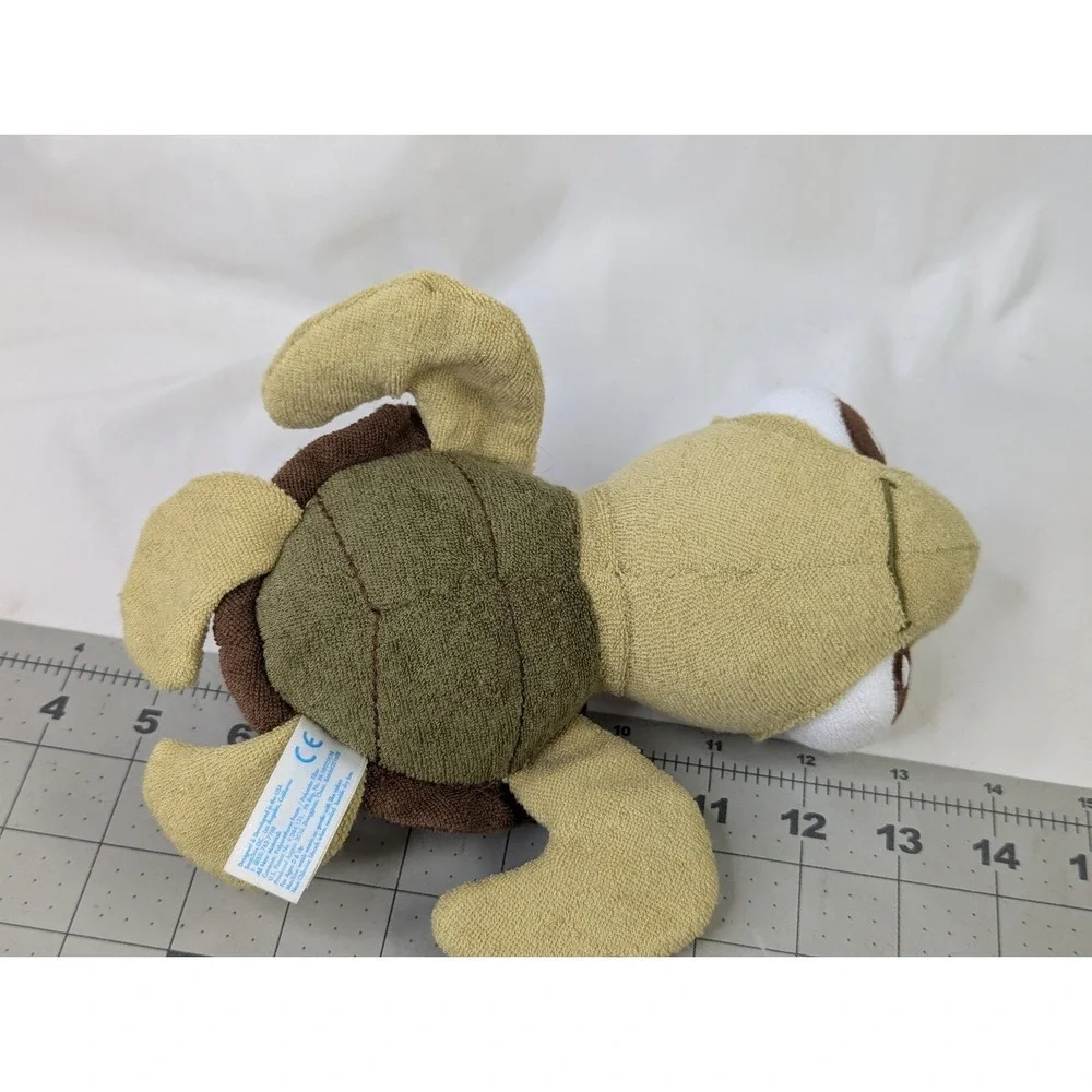 Soapsox Disney Finding Nemo Squirt‎ Turtle Plush 9 Inch Terry Cloth Bath Stuffed